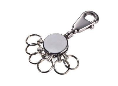 Troika KYR60-GM Anilla Keyring Black — image 1