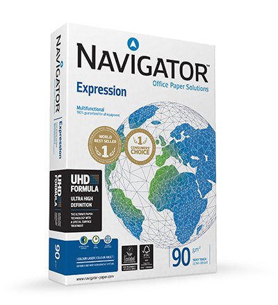 Igepa Paper Xero Navigator 82427A90 A4 90G / M2 500 Pieces — image 1