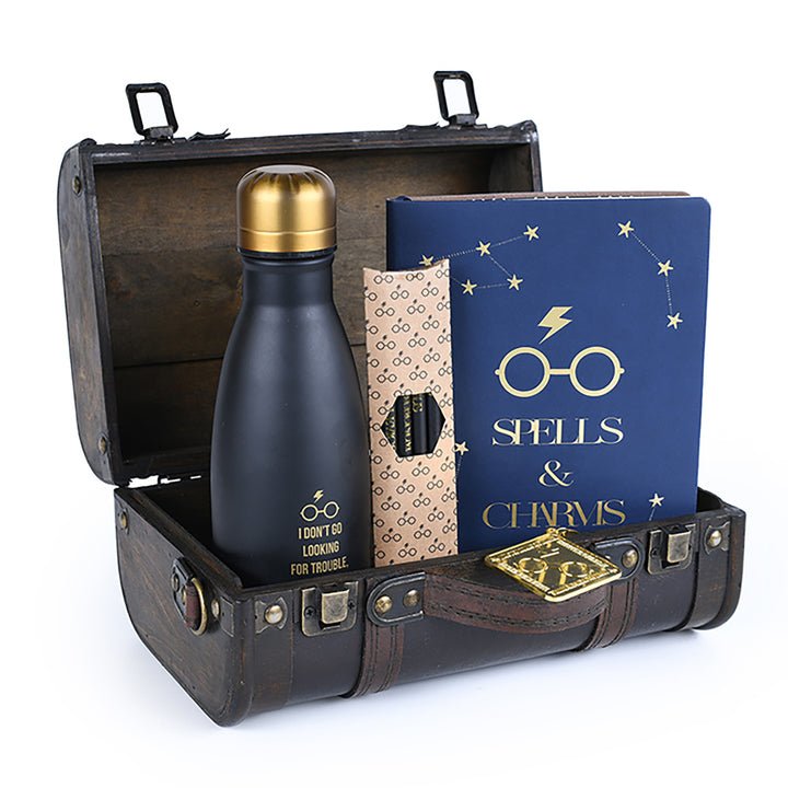 Pyramid Replica Harry Potter Baul Almacenamiento Hogwarts Trouble Finds Me