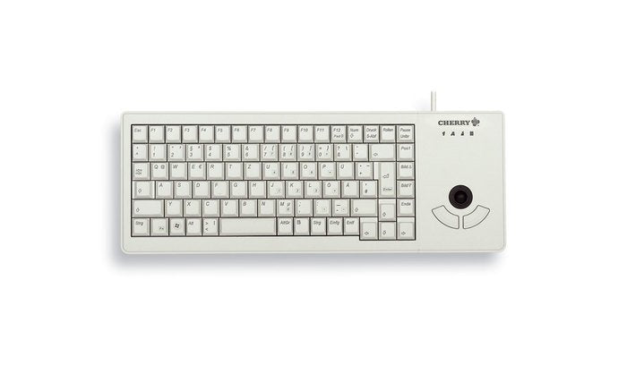 Cherry Xs Trackball Teclado USB Qwertz German Gris
