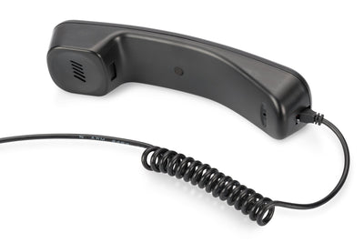 Digitus Headphone With Micro Type Telefono Skype USB 1.80M Black DA-70772 — image 1