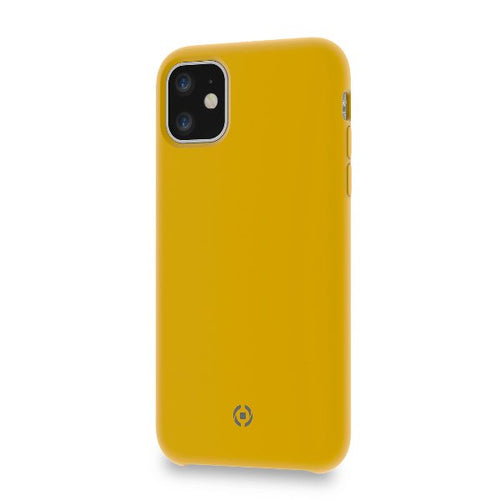 Celly Leaf Case For Iphone 11 15,5CM (6.1) Yellow — image 1