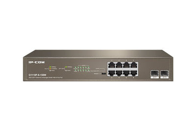 Switch Ip-com 8P Gigabit + 2SFP G1110P PoE G1110P-8-150W — image 1