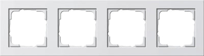 Gira 021429 Frame 4F White Puro E2 Glossy 4-VÍAS — image 1