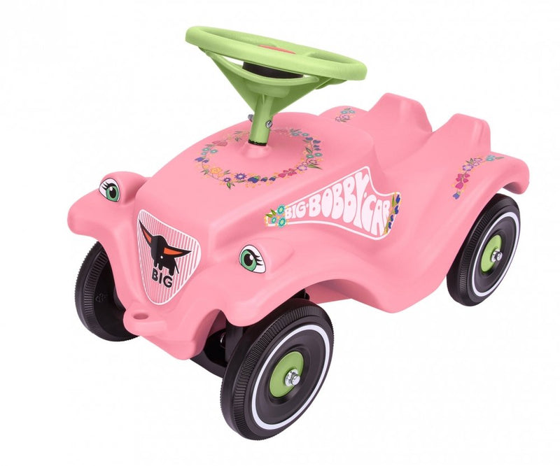 Big Bobby-car-classic Flower, Correpasillos Pink / Green Claro