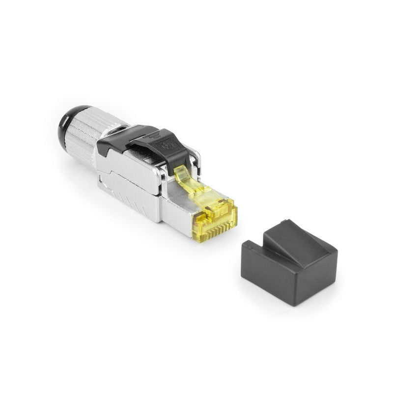 Field Termination Plug RJ45 CAT.6A Shielded, Toolless, 4PPOE 100W