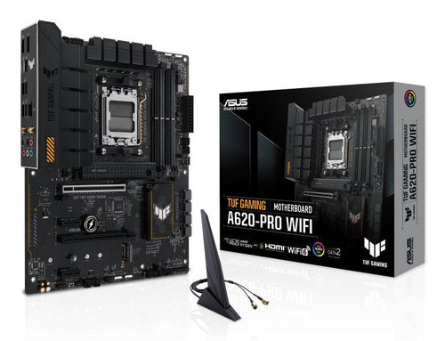 ASUS Tuf Gaming A620-PRO Wi-Fi, AMD A620 Mainboard, Sockel AM5, DDR5 — image 1