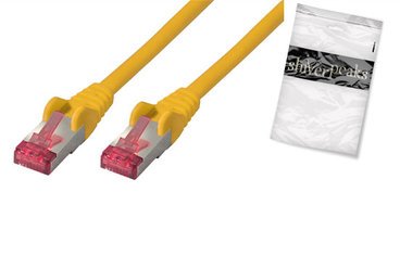Shiverpeaks BS75711-AY Network Cable Yellow 1M CAT.6A S/FTP (s-STP)