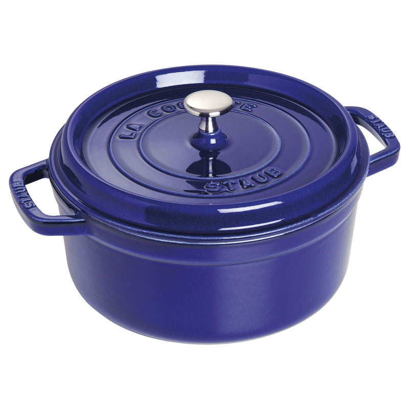 Staub Cocotte, Frying Pan Azul Hierro Fundido, 3,8 L, 1 Piezas 24CM
