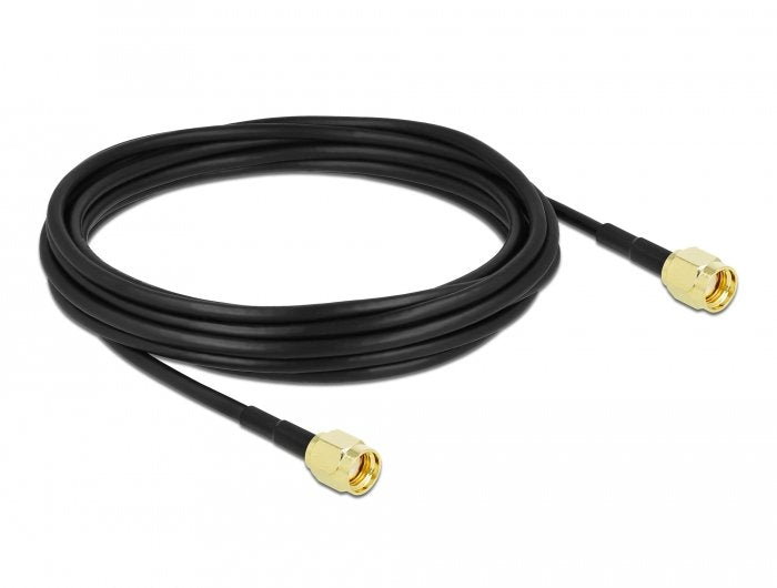 Delock Cable Antenna Rp-sma Connector Male a Rp-sma Connector Male Lmr CFD100 5M Low Loss