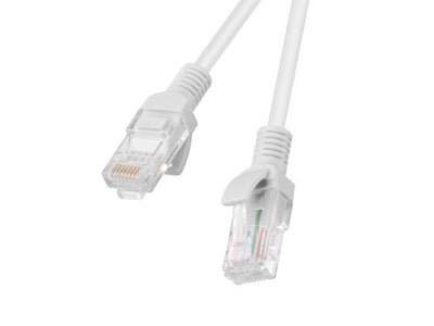 Lanberg Pack 10 Cables Network RJ45 CAT.6 UTP 0.25M Grey — image 1