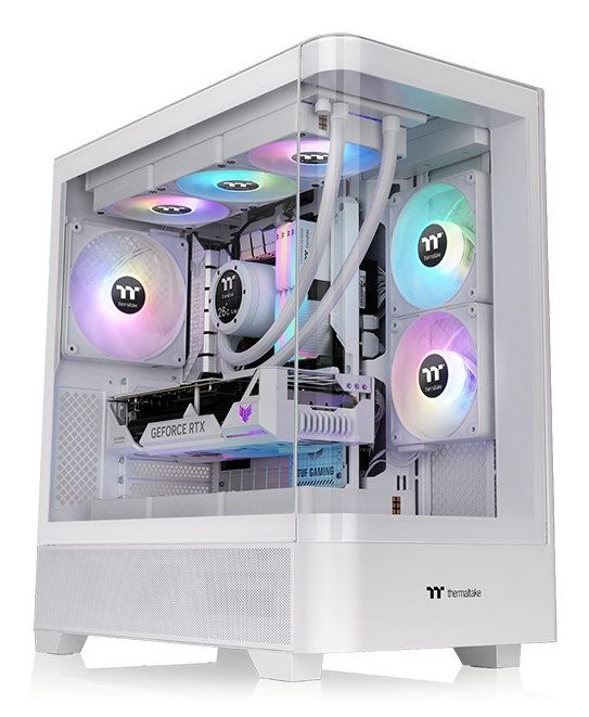 Thermaltake PC Case Midi View 290 Snow White CA-11G-00M6WN-00