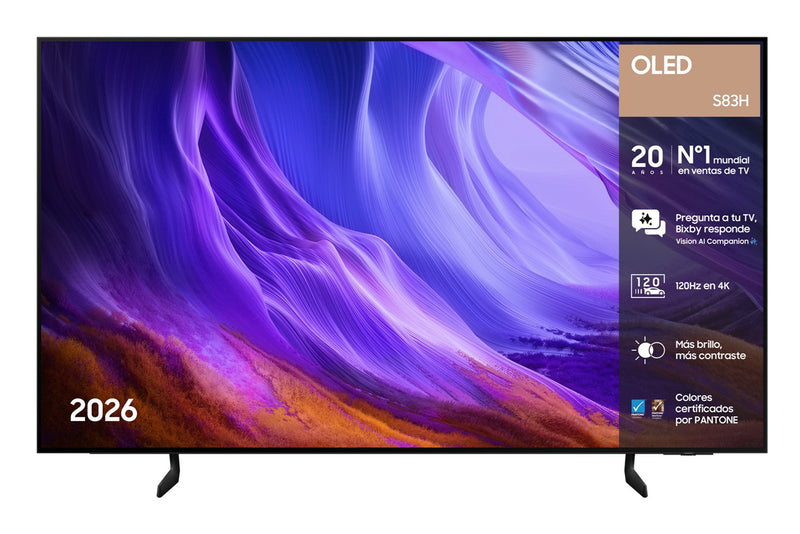 Samsung TV TV 55 OLED S83H 4K Vision Ai Smart TV (2026)