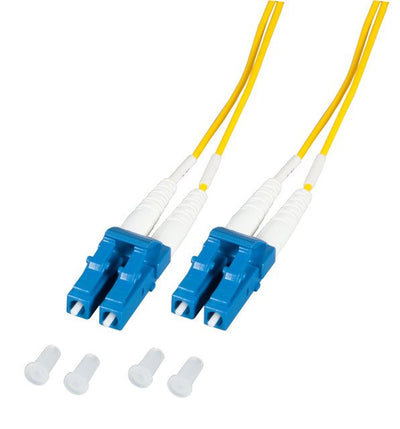 EFB Elektronik O0350.2-1.2 Cable Fibre Optic 2M Lszh OS2 2X Lc Yellow — image 1