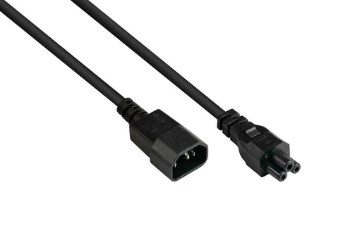 Good Connections Cable Alargador IEC An C5 Black 5M — image 1