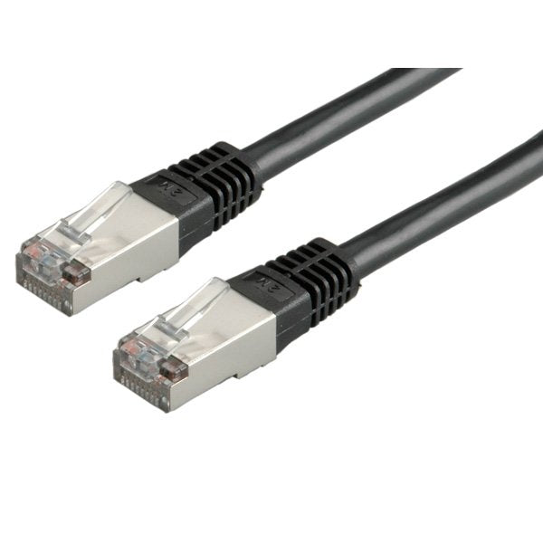 Roline Network Cable KAT.5E Class D S FTP Black 5M