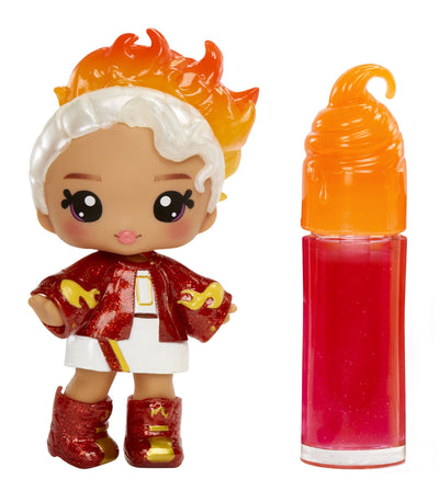 Mga Entertainment Muñeca Yummiland Lip Gloss Doll Serie 2 - Amber Cinnamon 525615-EUC — image 1