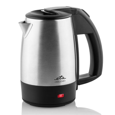 Eta Kettle Water ETA618890010 Holiday Elã©ctrico, 1000W, 0,5 L, Steel Inoxidable, Black/Steel Inoxidable — image 1