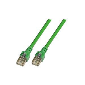 Efb RJ45 Network Cable Sf UTP, CAT.5E, Pvc, Cca, 10M, Green — image 1