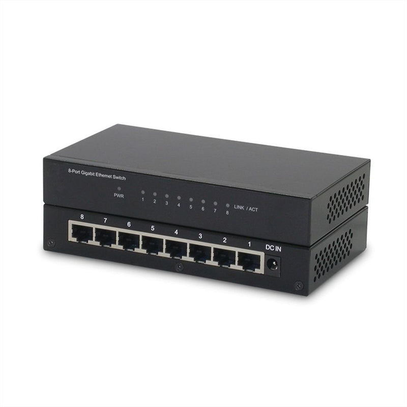 Roline Gigabit Ethernet Switch, 8 Ports
