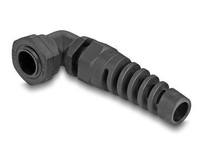Delock 60569 Prensaestopas With Alivio Voltage Ángulo 90 ° PG9 Black — image 1