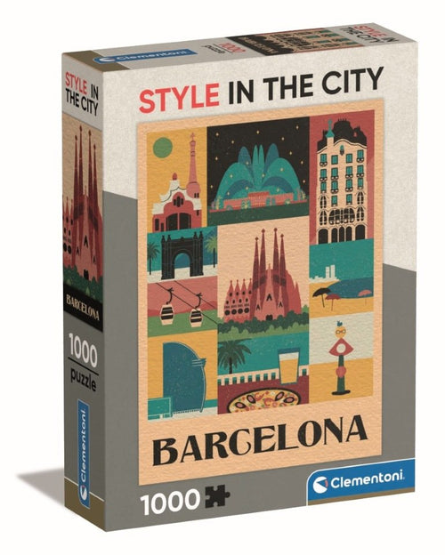 Puzzle Barcelona Style In The City 1000PZS — image 1