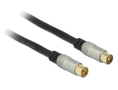 Delock Cable Antenna Coaxial IEC Male IEC Female RG-6 / U — image 1