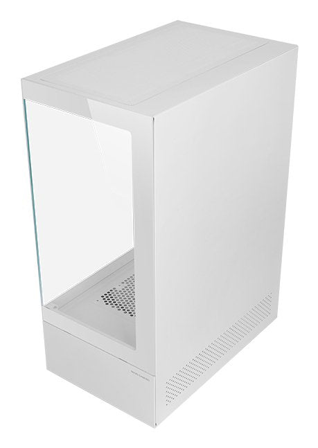 Mars Gaming Box ATX Semitorre Gaming Mcxo Double Glass Tempered ARGB GPU 328MM 1X3.5 3X2.5 White — image 1