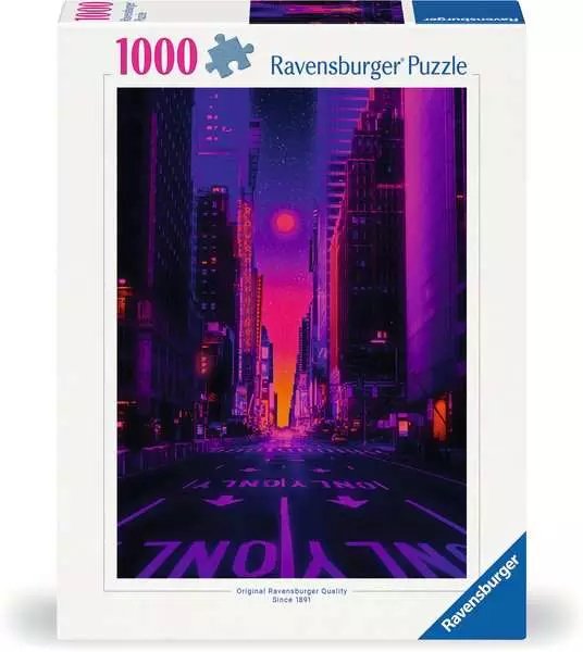 Ravensburger Puzzle New York Neón 1000 Pieces 12001436
