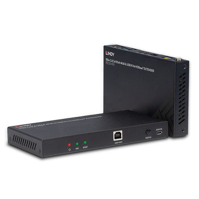 Lindy 38343 Extensor KVM Transmisor And Receptor (Lindy KVM Extender 100M Hdbaset HDMI 4K60) — image 1