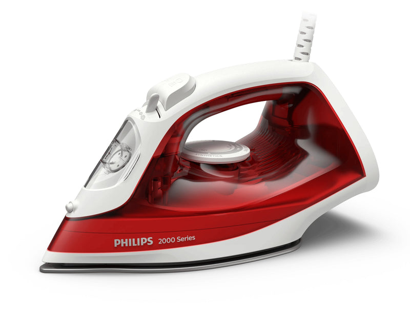 Philips Iron Steam Dst 2010/40 Soleplate Non-stick Red White