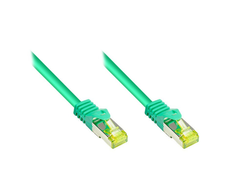 Good Connections Network Cable M. CAT.7 Rohcable Green 0,5M