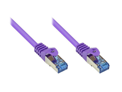 Goodconnections Network Cable With Protector Pestaña, CAT.6A, S FTP, Pimf, Libre Halógenos, 500MHZ, Violet 20M — image 1