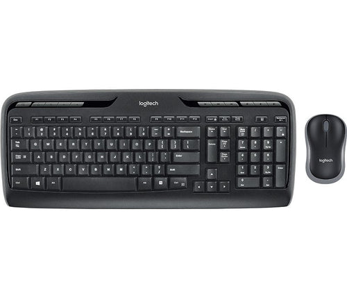 Logitech Wireless Combo MK330 Keyboard Mouse Included Office RF Wireless QWERTY Nórdico — image 1