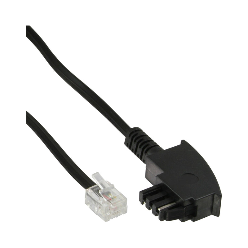 Inline Tae-f German Cable Telekom / Siemens Tae-f German a RJ11 6P4C Male a Male 10M