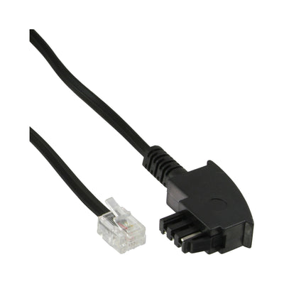 Inline Tae-f German Cable Telekom / Siemens Tae-f German a RJ11 6P4C Male a Male 6M — image 1