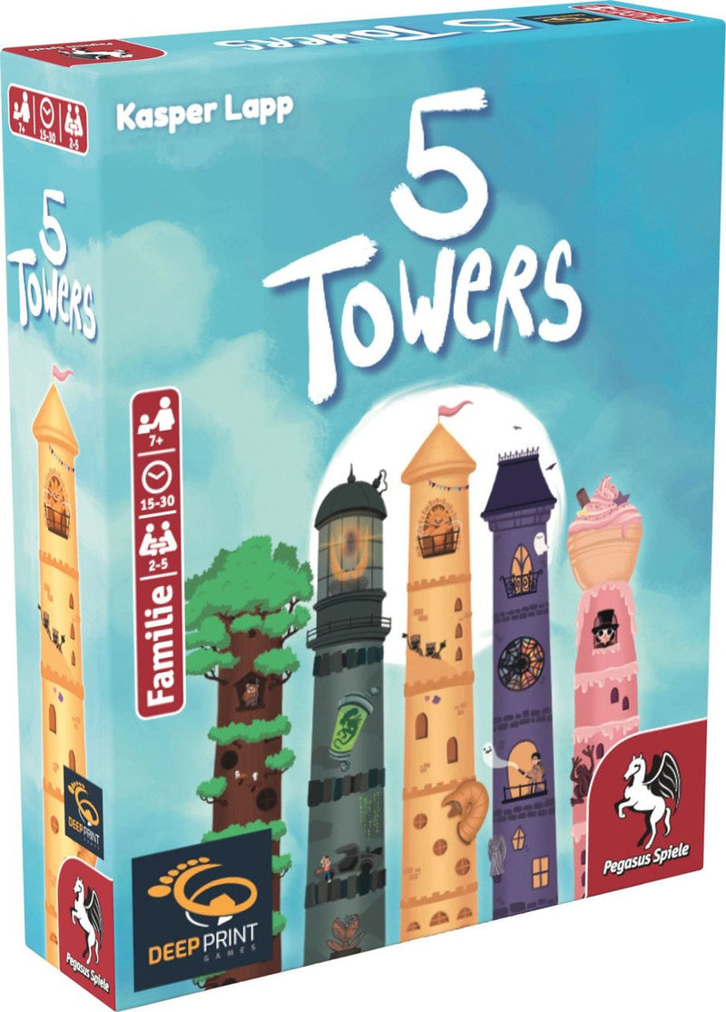 Pegasus Deep Print Games: 5 Torres, Set Of Cartas 57814G