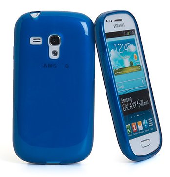 Celly GELSKIN280LB Case For Galaxy Siii Mini Blue — image 1