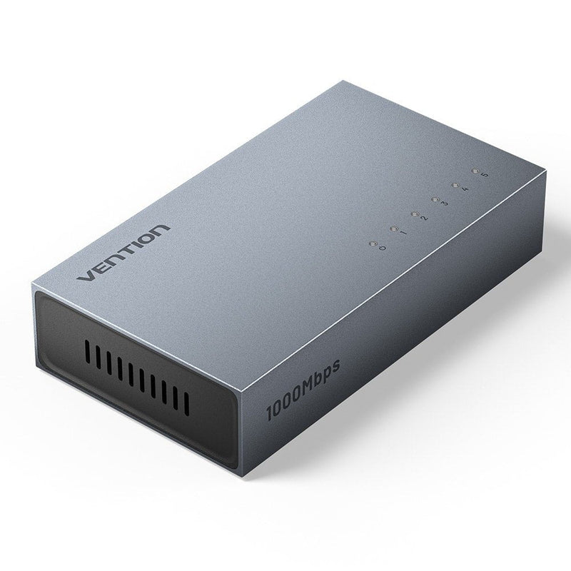 Vention 5-PORT Gigabit Ethernetcpnt Switch Gray Cn-plug