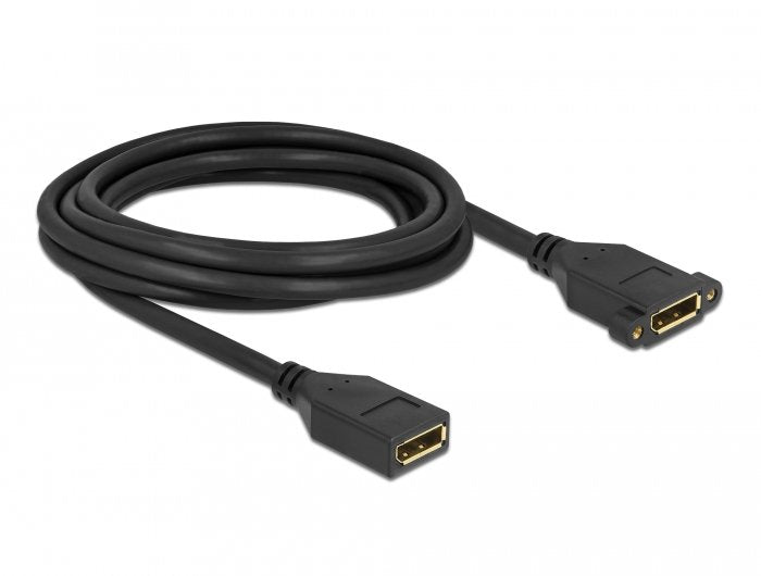 Delock DisplayPort 1.2 Cable Female a Female Installation 4K 60 HZ 3M