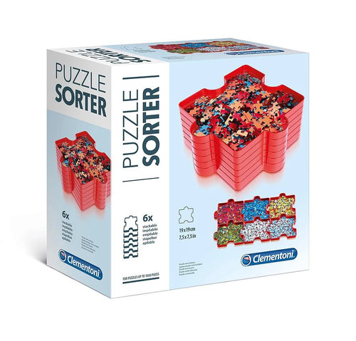 Clementoni 37040 - Set Of 6 Trays Portapiezas Puzzle Sorter — image 1