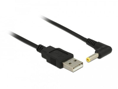 Delock USB Cable - DC 4.0X1.7MM St/St 90° 1.5M — image 1