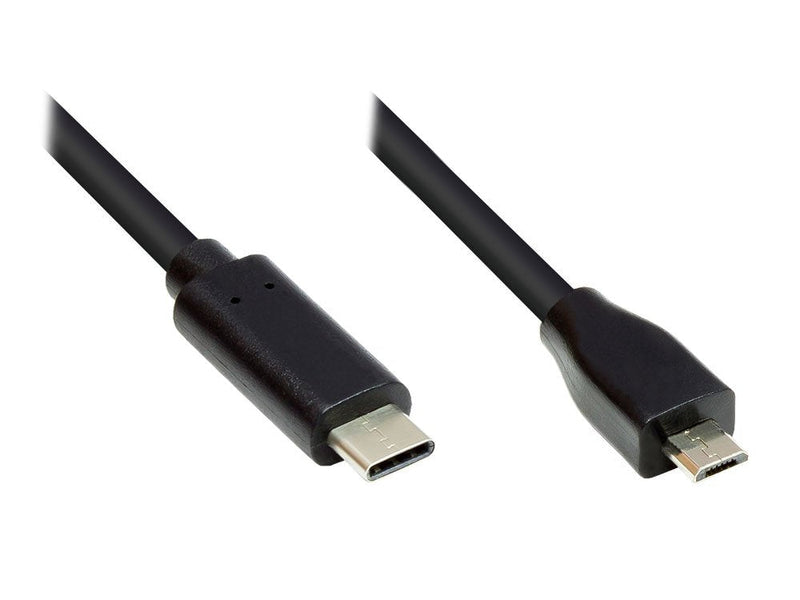 Good Connections USB 2.0 Cable Micro B-c Black 0,5M