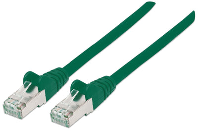 Intellinet CAT.6A, S/FTP, 3M Network Cable S/FTP (s-STP) Green — image 1