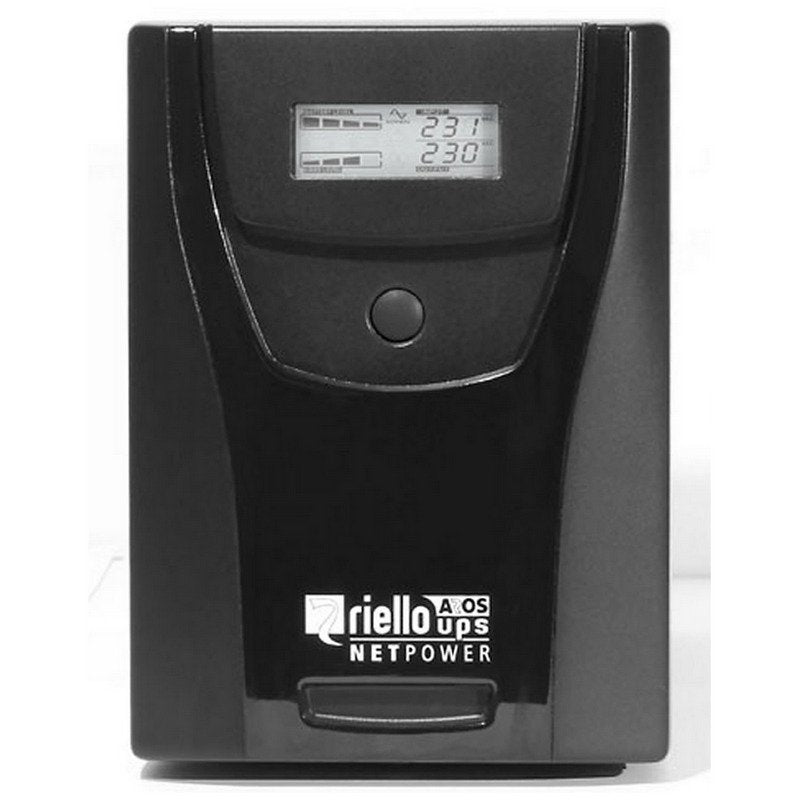 Riello UPS Netpower 1000VA Line Interactive/1000VA/220-240 Vca Vac/480W