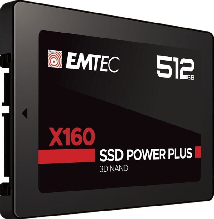 Emtec Drive SSD 2.5 512GB X160 3D Nand Intern Bulk