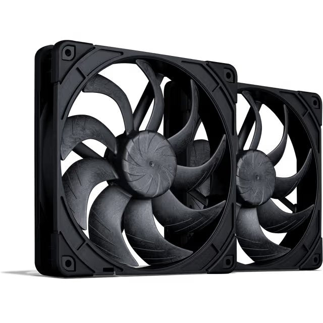 Noctua Fan Box NF-A14X25 G2 PWM SX2-PP Chromax.black, Black Connection Pwm, 2 Fans 140MM NF-A14X25 G2 PWM SX2-