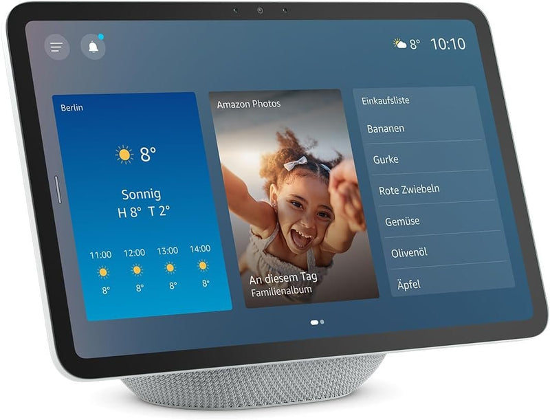 Amazon Speaker Smart Echo Show 11 Screen Touchscreen Full HD 11.95 Camera 13 MP White Glaciar