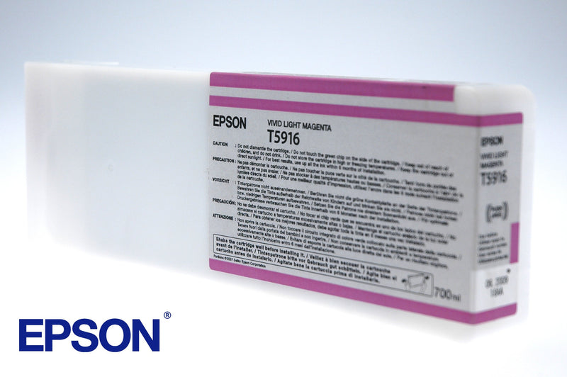 Epson Genuine Cartridge Inyeccion Ink Magenta Claro 700ML Stylus Pro/11880 T5916