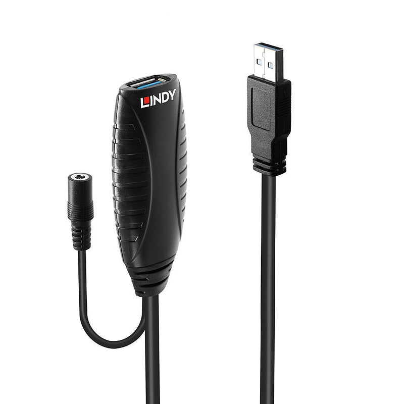 Lindy 43156 USB Cable 10M USB 3.2 Gen 1 (3.1 Gen 1) USB a Black